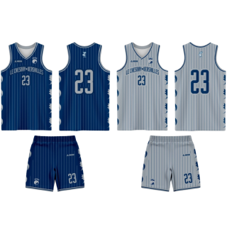 MAILLOT ET SHORT SUBLIMÉ RÉVERSIBLE