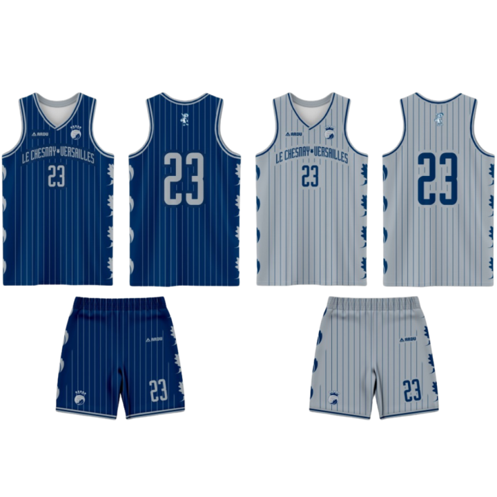 MAILLOT ET SHORT SUBLIMÉ RÉVERSIBLE