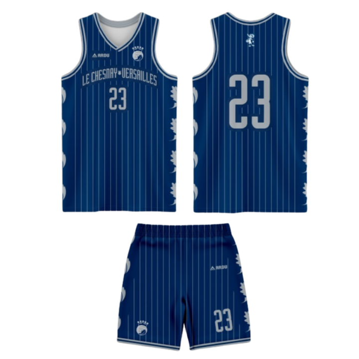 MAILLOT ET SHORT SUBLIMÉ RÉVERSIBLE