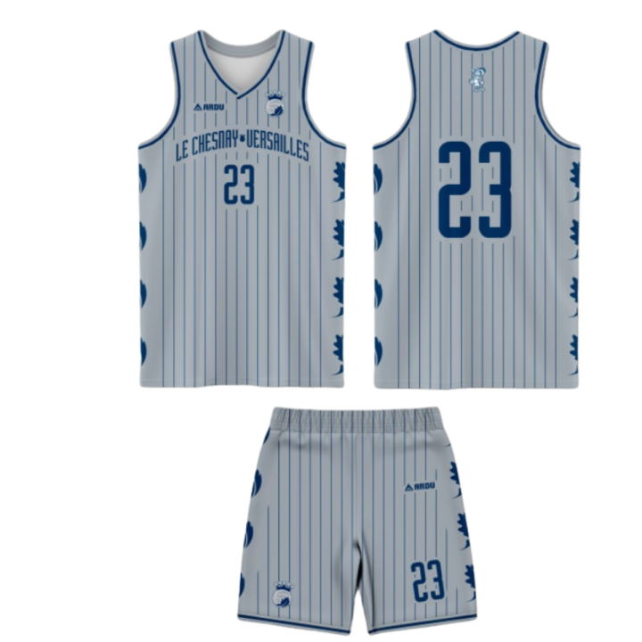 MAILLOT ET SHORT SUBLIMÉ RÉVERSIBLE